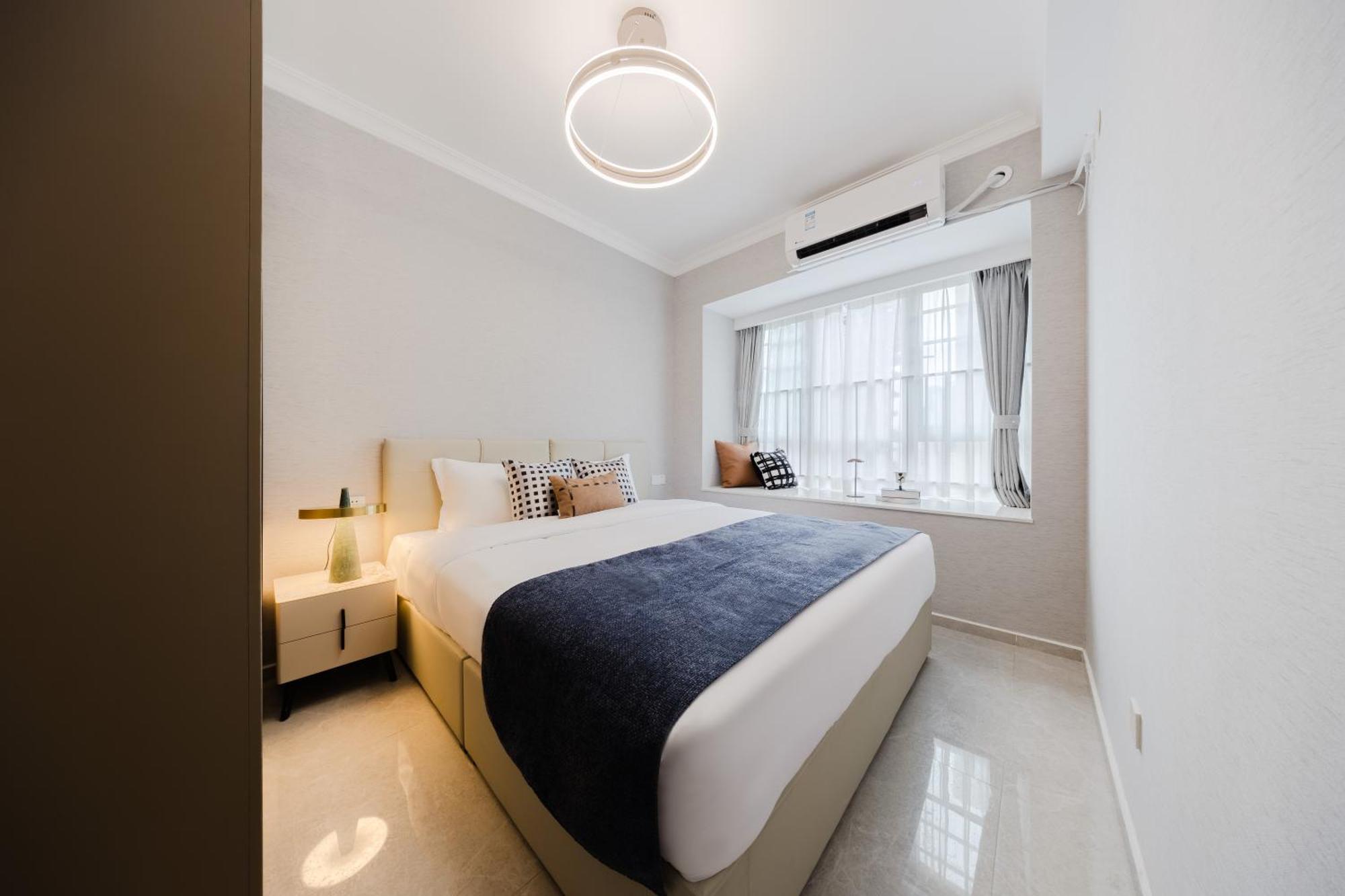 Aparthotel Boruisi Video And Audio Light House - Shenzhen Convention And Exhibition Center Gangxia Metro Station Exterior foto