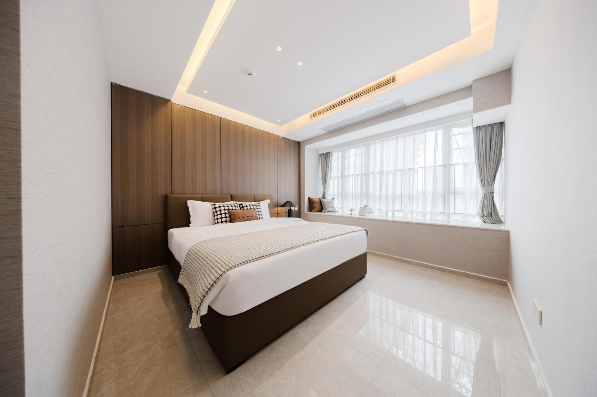 Aparthotel Boruisi Video And Audio Light House - Shenzhen Convention And Exhibition Center Gangxia Metro Station Exterior foto